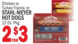 C Town STAHL-MEYER HOT DOGS offer