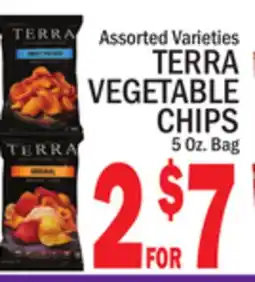 C Town TERRA VEGETABLE CHIPS offer