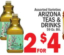 C Town ARIZONA TEAS & DRINKS offer