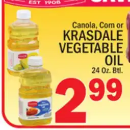 C Town KRASDALE VEGETABLE OIL offer