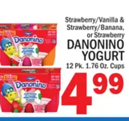 C Town DANONINO YOGURT offer