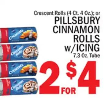 C Town PILLSBURY CINNAMON ROLLS w/ICING offer