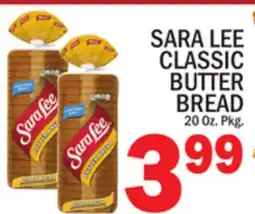 C Town SARA LEE CLASSIC BUTTER BREAD offer