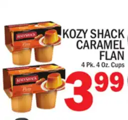 C Town KOZY SHACK Caramel Flan offer