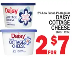C Town DAISY COTTAGE CHEESE offer