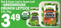 C Town •GREENHOUSE CRUNCH LETTUCE offer