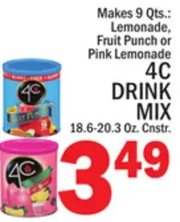 C Town 4C DRINK MIX offer
