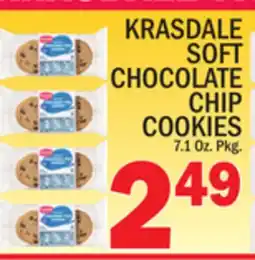 C Town KRASDALE SOFT CHOCOLATE CHIP COOKIES offer