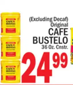C Town CAFE BUSTELO offer