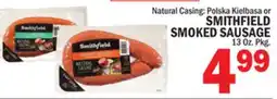 C Town SMITHFIELD SMOKED SAUSAGE offer