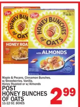 C Town POST HONEY BUNCHES OF OATS offer