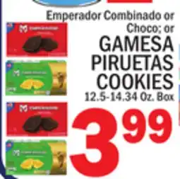 C Town GAMESA PIRUETAS COOKIES offer