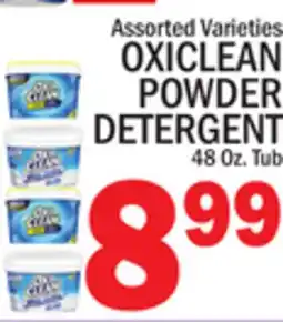 C Town OXICLEAN POWDER DETERGENT offer