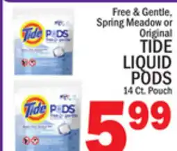 C Town TIDE LIQUID PODS offer