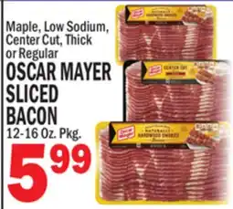 C Town OSCAR MAYER SLICED BACON offer