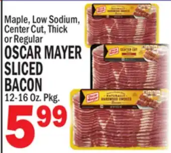 C Town OSCAR MAYER SLICED BACON offer