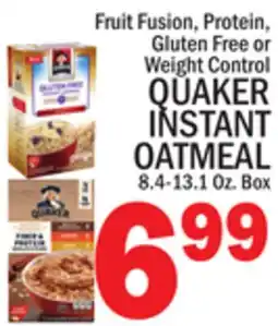 C Town QUAKER INSTANT OATMEAL offer