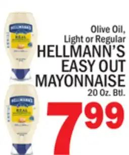 C Town HELLMANN'S EASY OUT MAYONNAISE offer
