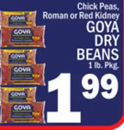 C Town GOYA DRY BEANS offer