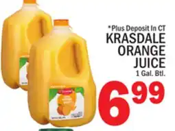 C Town KRASDALE ORANGE JUICE offer