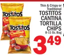 C Town TOSTITOS CANTINA TORTILLA CHIPS offer