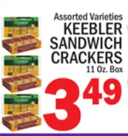 C Town KEEBLER SANDWICH CRACKERS offer