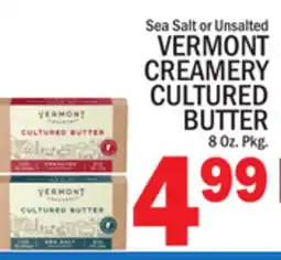 C Town VERMONT CREAMERY CULTURED BUTTER offer