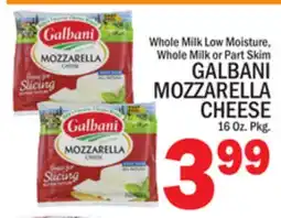 C Town GALBANI MOZZARELLA CHEESE offer