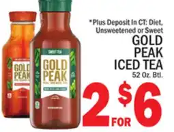 C Town GOLD PEAK ICED TEA offer