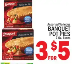 C Town BANQUET POT PIES offer