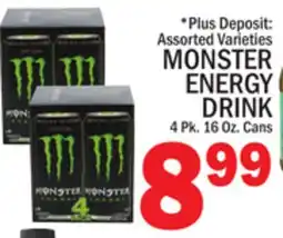 C Town MONSTER ENERGY DRINK offer