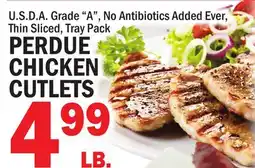 C Town PERDUE CHICKEN CUTLETS offer