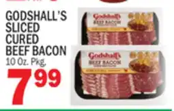 C Town GODSHALL'S SLICED CURED BEEF BACON offer