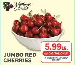 Kings Food Markets JUMBO RED CHERRIES offer