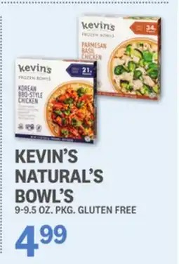 Kings Food Markets KEVIN'S NATURAL'S BOWL'S offer