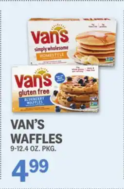 Kings Food Markets VAN'S WAFFLES offer