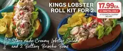Kings Food Markets KINGS LOBSTER ROLL KIT FOR 2 offer