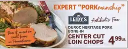 Kings Food Markets CENTER CUT LOIN CHOPS offer