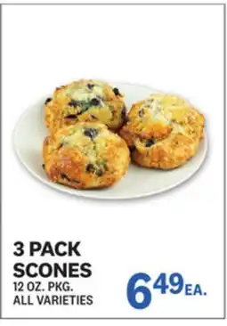 Kings Food Markets 3 PACK SCONES offer