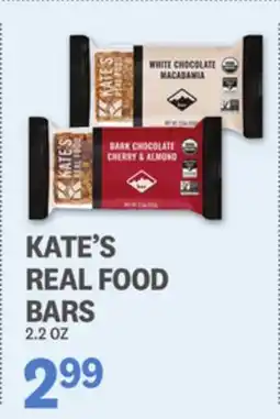 Kings Food Markets KATE'S REAL FOOD BARS offer
