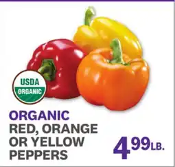 Kings Food Markets ORGANIC RED, ORANGE OR YELLOW PEPPERS offer