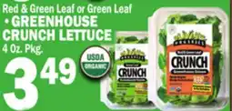 Bravo Supermarkets GREENHOUSE CRUNCH LETTUCE offer