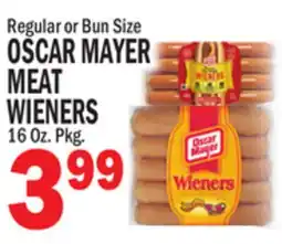 Bravo Supermarkets OSCAR MAYER MEAT WIENERS offer
