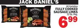 Bravo Supermarkets JACK DANIEL'S FULLY COOKED SAUSAGE LINKS offer