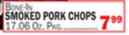 Bravo Supermarkets SMOKED PORK CHOPS offer