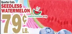 Bravo Supermarkets SEEDLESS WATERMELON offer