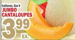Bravo Supermarkets JUMBO CANTALOUPES offer