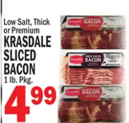 Bravo Supermarkets KRASDALE SLICED BACON offer