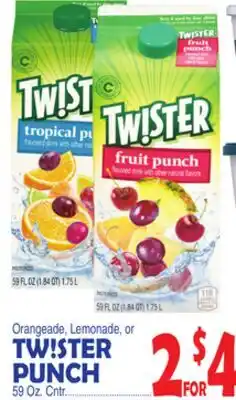 Bravo Supermarkets TWISTER PUNCH offer