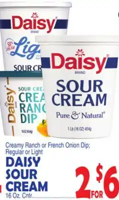 Bravo Supermarkets DAISY SOUR CREAM offer
